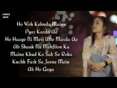 Manzoore Nazar Lyrics - Saaj Bhatt - Srishti Bhandari